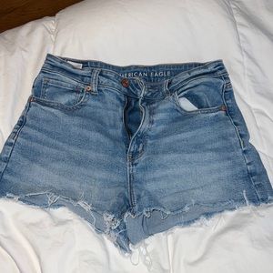 High Rise Mom Shorts